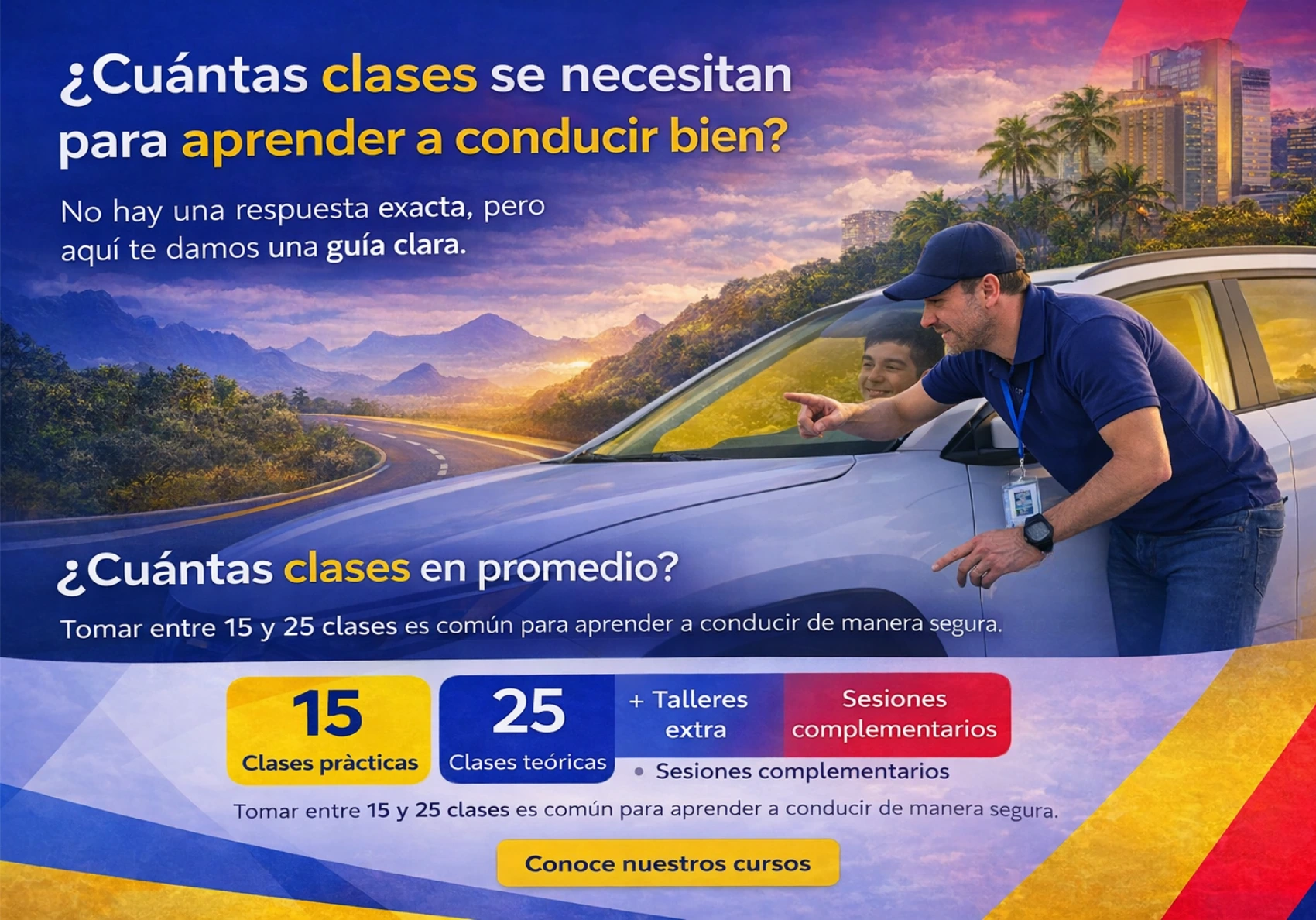 Imagen del artículo ¿Cuántas clases se necesitan para aprender a conducir bien?